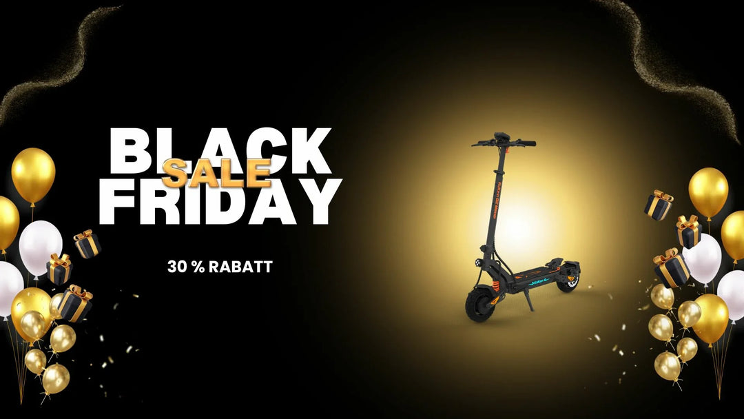 Black Friday Scooter-Angebote: Weiter fahren, weniger bezahlen!