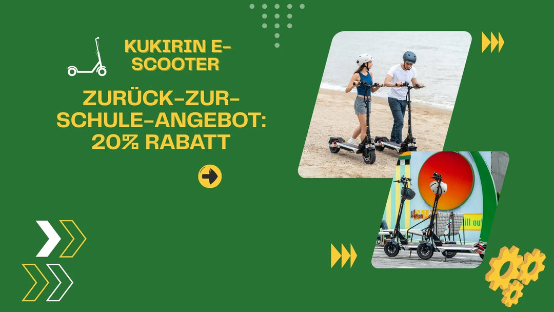 Bereit für die Campus-Fahrt? 20 % RABATT + kostenloser Versand! 🔔