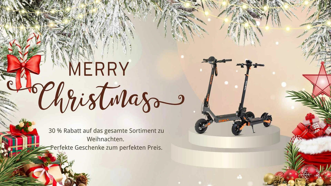 Unwrap the Ultimate Ride: Christmas Deals on KuKirin E-Scooters!