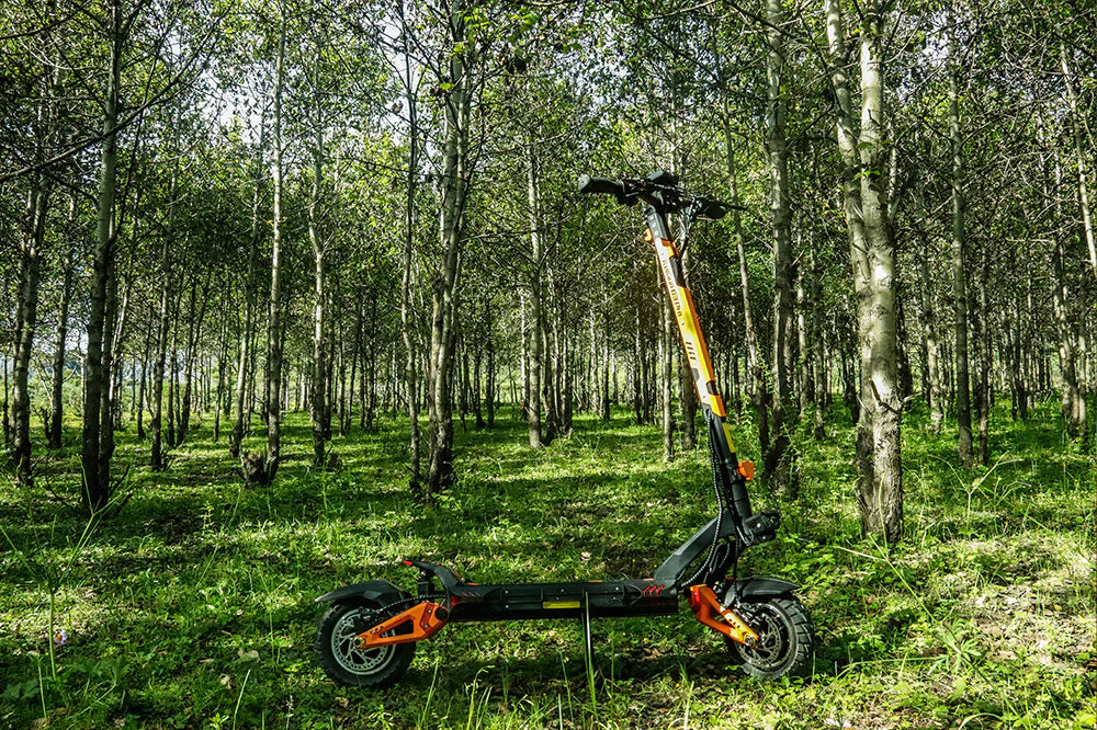KuKirin G3 Pro E-Scooter: Der ultimative Offroad-Elektroroller für Abenteuer im Wald